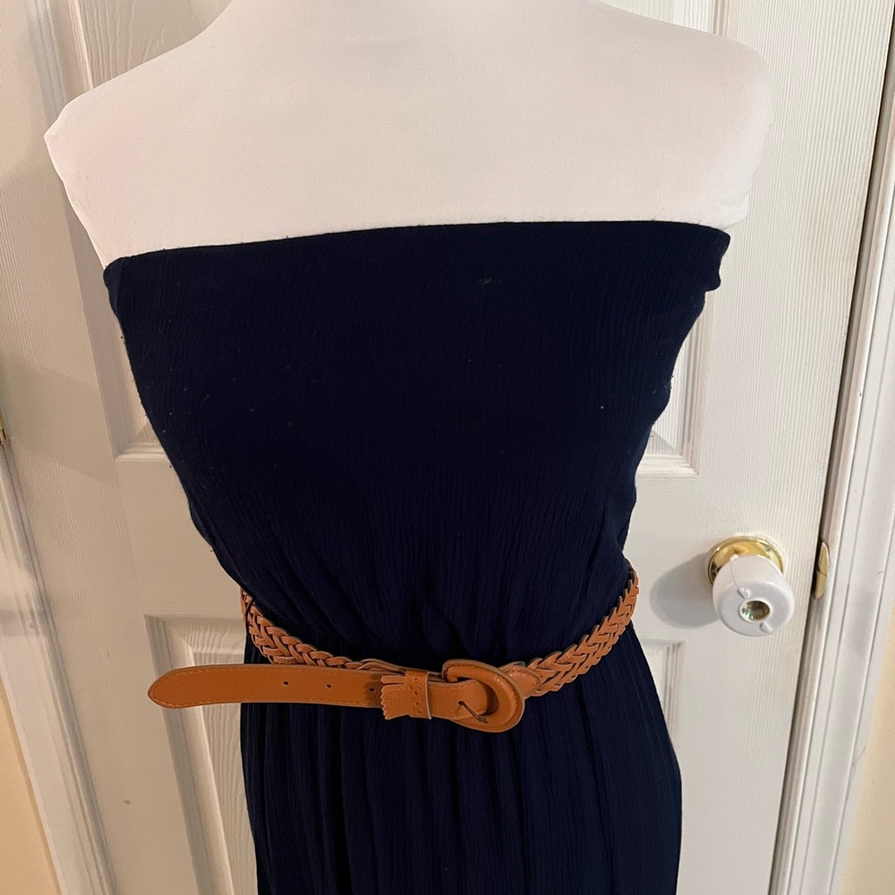 Navy New York and Company dress - Picture 2 of 4